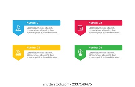 Dynamic Infographic Elements: A Vector Design Showcase