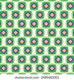 A dynamic interplay of geometric shapes in bold, vibrant colors. Perfect for modern designs, presentations, and digital artworks, this abstract background adds a touch of energy and creativity.