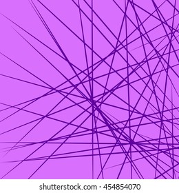 Dynamic irregular lines placed randomly. Geometric monochrome (duotone) pattern. Rough, edgy texture. 
