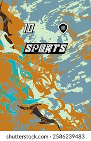 Dynamic Jersey Collection High Quality Sportswear Vibrant Color Football Soccer Basketball Esports Futuristic Trendy Athletic Apparel
