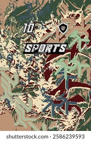 Dynamic Jersey Collection High Quality Sportswear Vibrant Color Football Soccer Basketball Esports Futuristic Trendy Athletic Apparel
