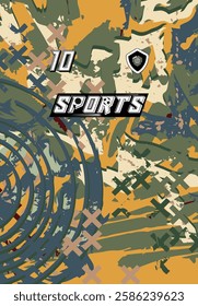 Dynamic Jersey Collection High Quality Sportswear Vibrant Color Football Soccer Basketball Esports Futuristic Trendy Athletic Apparel