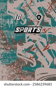 Dynamic Jersey Collection High Quality Sportswear Vibrant Color Football Soccer Basketball Esports Futuristic Trendy Athletic Apparel