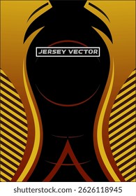 Diseño de Jersey dinámico con Formas Abstractas y Colores atrevidos