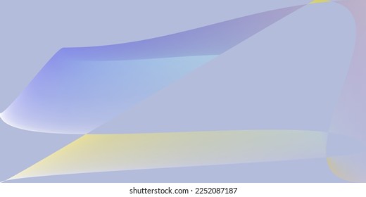 Dynamic Lavender Color Digital Illustration. Multicolor Purple Violet Fluid Rainbow Gradient Mesh. Modern Minimal Layers Shape Original Background. Smooth Pastel Futuristic Dark Smooth Surface.