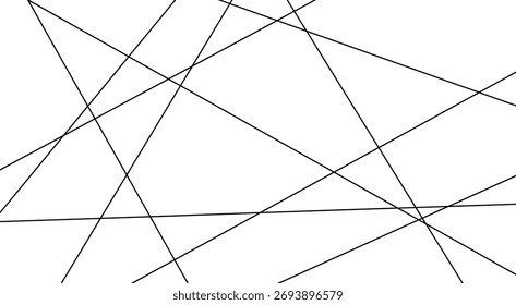 Dynamic Line Flow Illustration. Simple Slanted Line Art Pattern