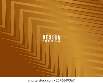 Dynamic line textured brown background design. Abstract background with brown gradient color. Modern vector template.