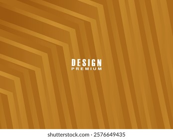 Dynamic line textured brown background design. Abstract background with brown gradient color. Modern vector template.