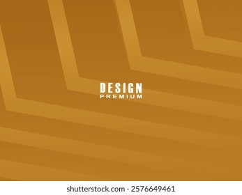 Dynamic line textured brown background design. Abstract background with brown gradient color. Modern vector template.