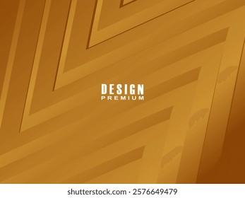 Dynamic line textured brown background design. Abstract background with brown gradient color. Modern vector template.