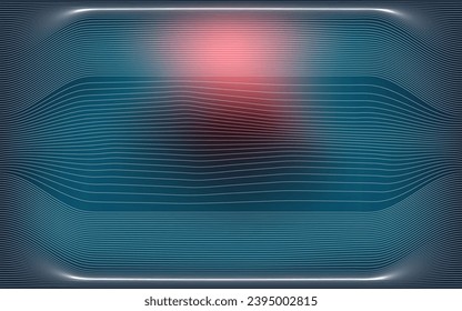 Dynamic line wave abstract and futuristic technology concept