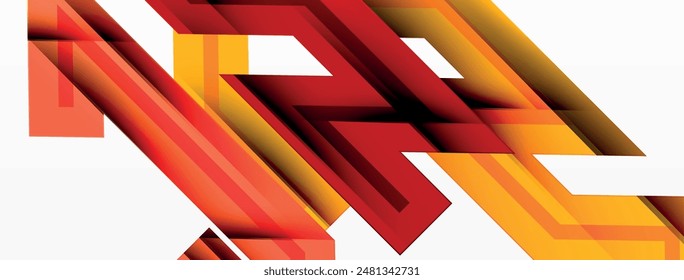 Dynamic lines geometric background. Vector Illustration For Wallpaper, Banner, Background, Card, Book Illustration, landing page