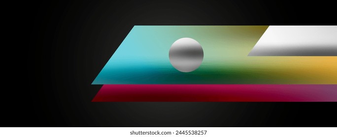 Dynamic lines geometric vector background. Visual symphony of dynamic lines converging to form mesmerizing geometric vector background, where creativity and geometry dance in perfect harmony