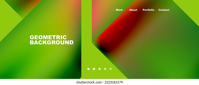 Dynamic lines, triangles, rectangles geometric abstract background. Vector Illustration For Wallpaper, Banner, Background, Card, Book Illustration, landing page