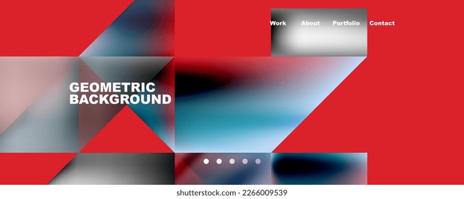Dynamic lines, triangles, rectangles geometric abstract background. Vector Illustration For Wallpaper, Banner, Background, Card, Book Illustration, landing page