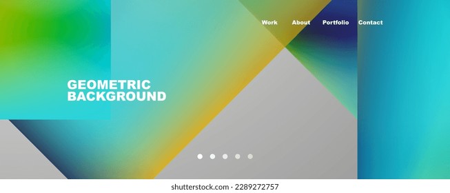 Dynamic lines, triangles, rectangles geometric abstract background. Vector Illustration For Wallpaper, Banner, Background, Card, Book Illustration, landing page