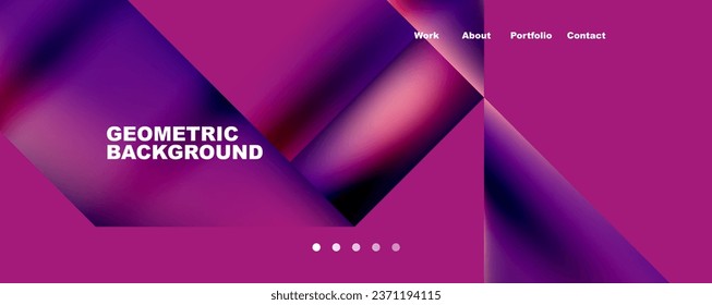 Dynamic lines, triangles, rectangles geometric abstract background. Vector Illustration For Wallpaper, Banner, Background, Card, Book Illustration, landing page