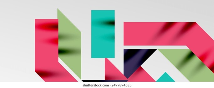 Dynamic lines and triangles. Vector Illustration For Wallpaper, Banner, Background, Card, Book Illustration, landing page