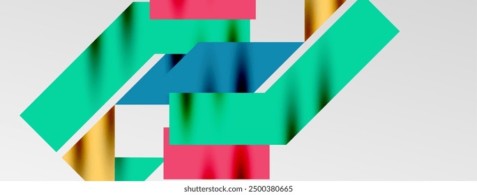 Dynamic lines and triangles. Vector Illustration For Wallpaper, Banner, Background, Card, Book Illustration, landing page