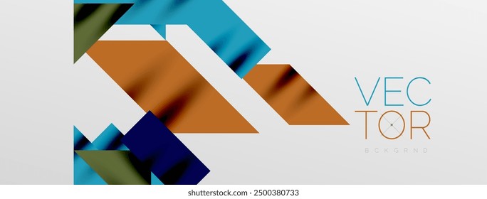 Dynamic lines and triangles. Vector Illustration For Wallpaper, Banner, Background, Card, Book Illustration, landing page