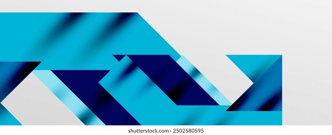 Dynamic lines and triangles. Vector Illustration For Wallpaper, Banner, Background, Card, Book Illustration, landing page