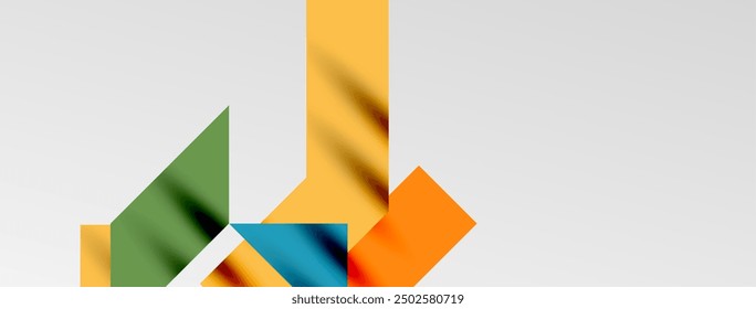 Dynamic lines and triangles. Vector Illustration For Wallpaper, Banner, Background, Card, Book Illustration, landing page