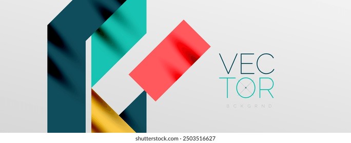 Dynamic lines and triangles. Vector Illustration For Wallpaper, Banner, Background, Card, Book Illustration, landing page