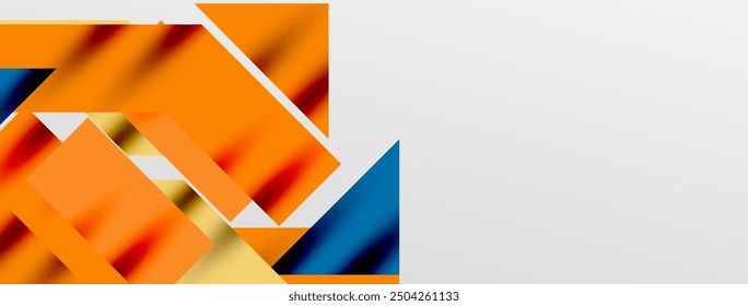 Dynamic lines and triangles. Vector Illustration For Wallpaper, Banner, Background, Card, Book Illustration, landing page