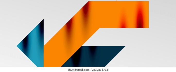 Dynamic lines and triangles. Vector Illustration For Wallpaper, Banner, Background, Card, Book Illustration, landing page