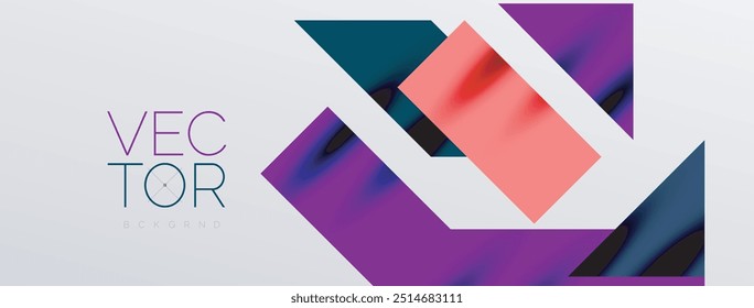 Dynamic lines and triangles. Vector Illustration For Wallpaper, Banner, Background, Card, Book Illustration, landing page