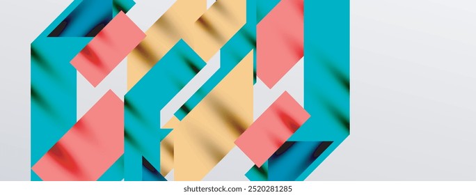 Dynamic lines and triangles. Vector Illustration For Wallpaper, Banner, Background, Card, Book Illustration, landing page