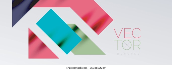 Dynamic lines and triangles. Vector Illustration For Wallpaper, Banner, Background, Card, Book Illustration, landing page