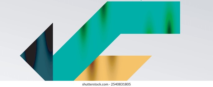 Dynamic lines and triangles. Vector Illustration For Wallpaper, Banner, Background, Card, Book Illustration, landing page