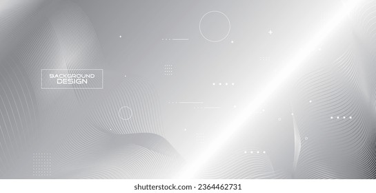 Dynamic lines and wave style concept background design.