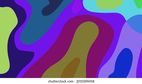 Fondo dinámico líquido colorido. forma de fluido fondo moderno