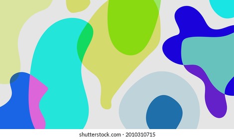 Dynamic liquid colorful background. fluid shape modern background