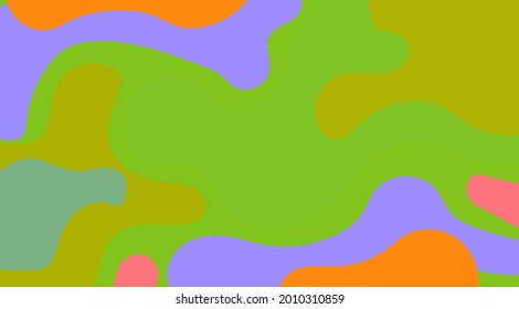 Dynamic liquid colorful background. fluid shape modern background