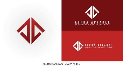 The dynamic logo design features the initials AA intertwined, creating a unique striking symbol. The logo is ideal for brands specializing in athletic apparel, footwear, and sports equipment logo.