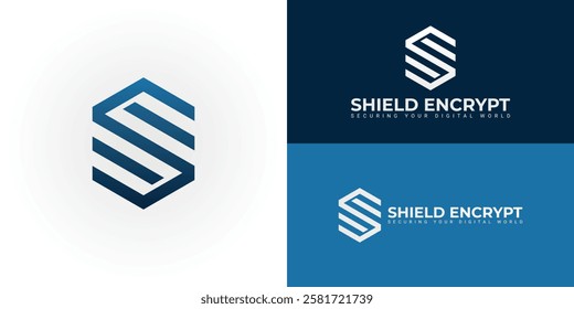 The dynamic logo design features the initials SE creatively integrated within a striking hexagonal shape, creating a unique symbol that evokes a sense of security, precision, and data protection.