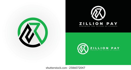 The dynamic logo design features the initials ZP creatively integrated into a stylized circle, creating a unique striking symbol that evokes a sense of unity, global reach, and financial innovation.