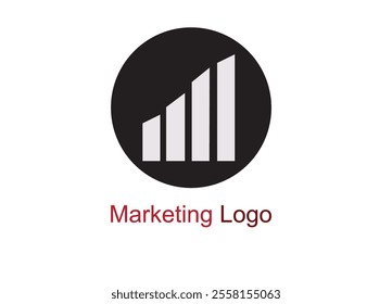 Dynamic logo design with a globe icon and digital patterns, emphasizing global reach and online marketing. A smart logo featuring a stylize integrated with a lightbulb, representing marketing ideas.