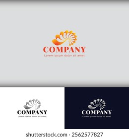 Dynamic Logo Design: A Symbol of Energy, Innovation, and Constant Movement