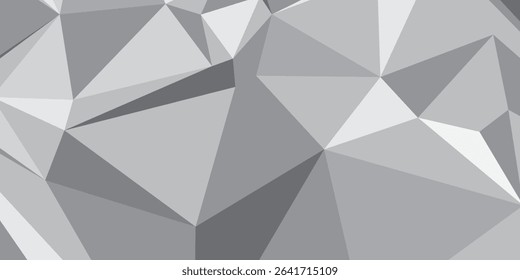 Dynamic low poly design creates an intense, energetic and modern visual effect. triangle.