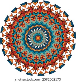 Dynamic Mandala Art for Personal and Decorative Use