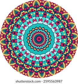 Dynamic Mandala Art for Personal and Decorative Use