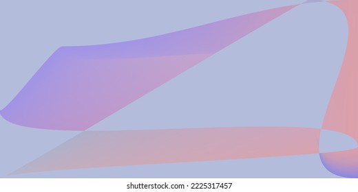 Dynamic Minimal Modern Dark Horizontal Lines. Smooth Digital Pastel Multicolor Shape Gradient Mesh. Color Purple Layers Violet Illustration. Lavender Futuristic Fluid Rainbow Original Background.