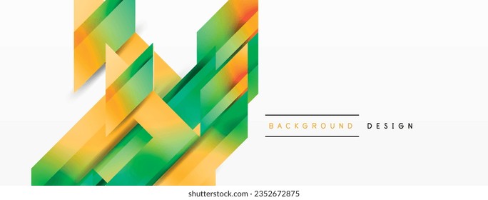 Dynamic minimalist abstraction with play of straight gradient lines. Interplay of colors and precise alignment creates an ever-moving tapestry, offering both simplicity and visual allure