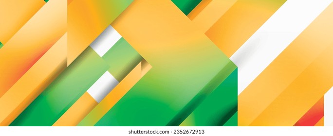 Dynamic minimalist abstraction with play of straight gradient lines. Interplay of colors and precise alignment creates an ever-moving tapestry, offering both simplicity and visual allure