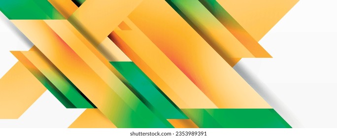 Dynamic minimalist abstraction with play of straight gradient lines. Interplay of colors and precise alignment creates an ever-moving tapestry, offering both simplicity and visual allure