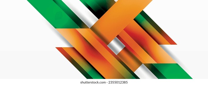 Absorción minimalista dinámica con juego de líneas de gradiente recto. La interacción de los colores y la alineación precisa crea un tapiz siempre cambiante que ofrece simplicidad y atractivo visual